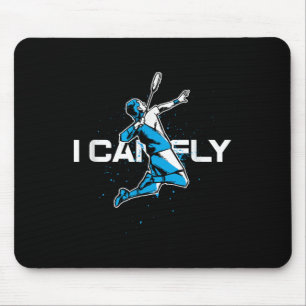 Fly Badminton Player Shuttle Trainer Racket Sports Mouse Pad