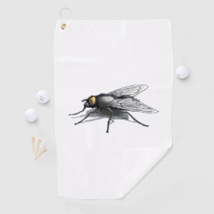 Fly Buddy giant fly golf towel