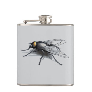 Fly Buddy giant fly grey wrapped flask