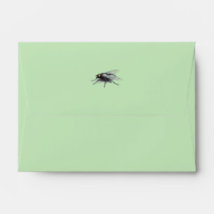 Fly Buddy green small envelopes back