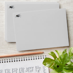 Fly Buddy grey standard envelopes front