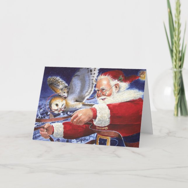 Fly By Night Holiday Card (Front)