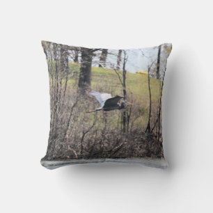 Fly  by   throw pillow
