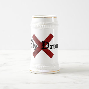 Fly Drunk Tankard Beer Stein