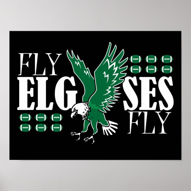 Fly Elgses Fly Funny Spelling Meme Poster (Front)