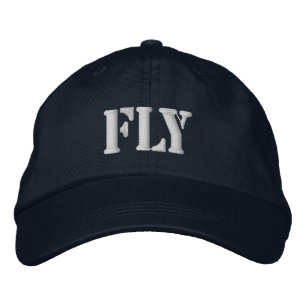 FLY EMBROIDERED BASEBALL CAP