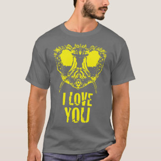 Fly Face says I Love You Yellow Version T-Shirt