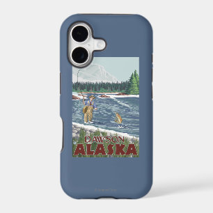 Fly Fisherman - Dawson, Alaska