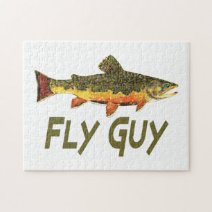 Fly Fisherman Jigsaw Puzzle