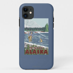 Fly Fisherman - Seward, Alaska iPhone 11 Case