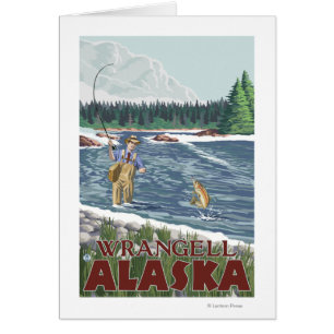 Fly Fisherman - Wrangell, Alaska