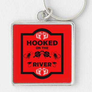Fly Fishing Alaska Keychain