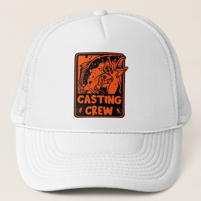 Fly Fishing Alaska Trucker Hat (Front)