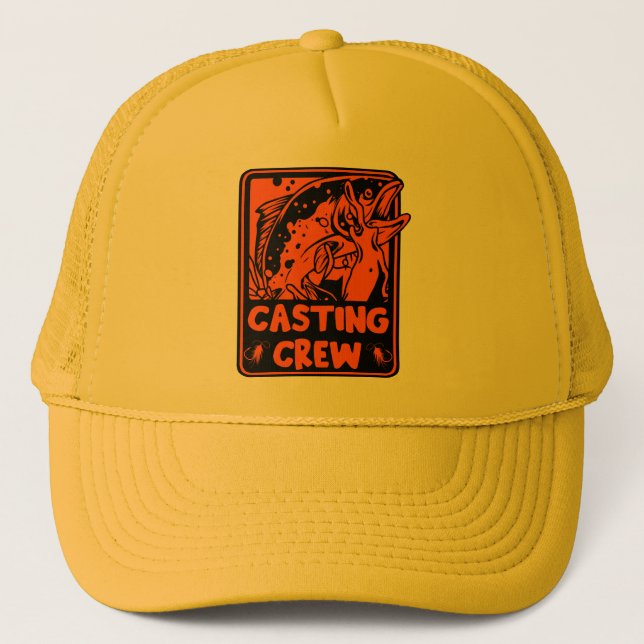 Fly Fishing Alaska Trucker Hat (Front)
