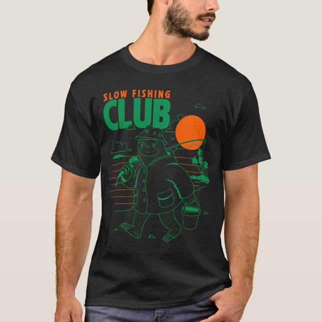 Fly Fishing at Sunset T-Shirt (Front)
