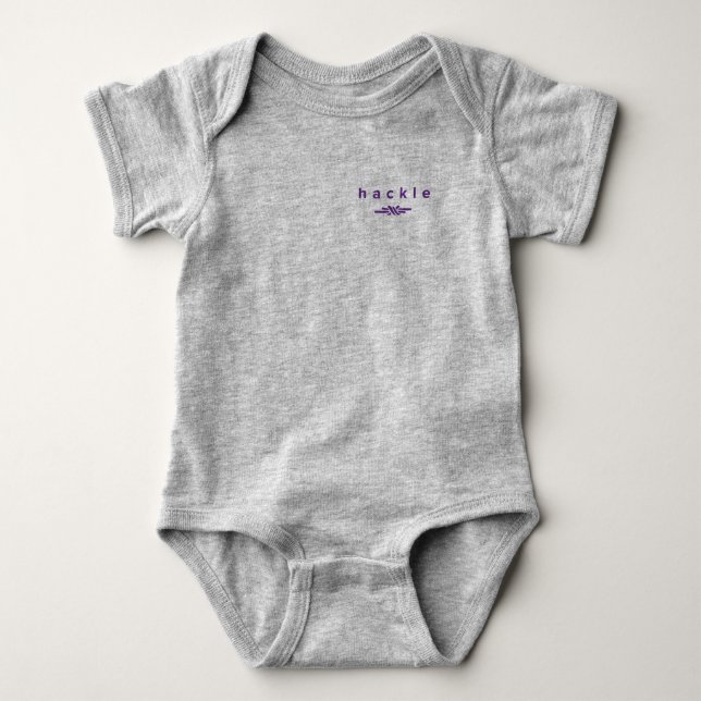 Fly Fishing Baby Romper (Front)