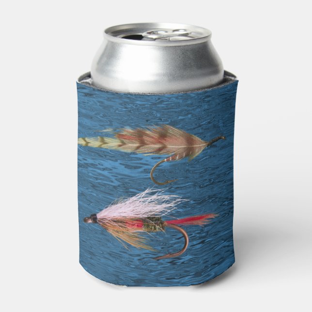 FLY FISHING CAN COOLER (Can Front)