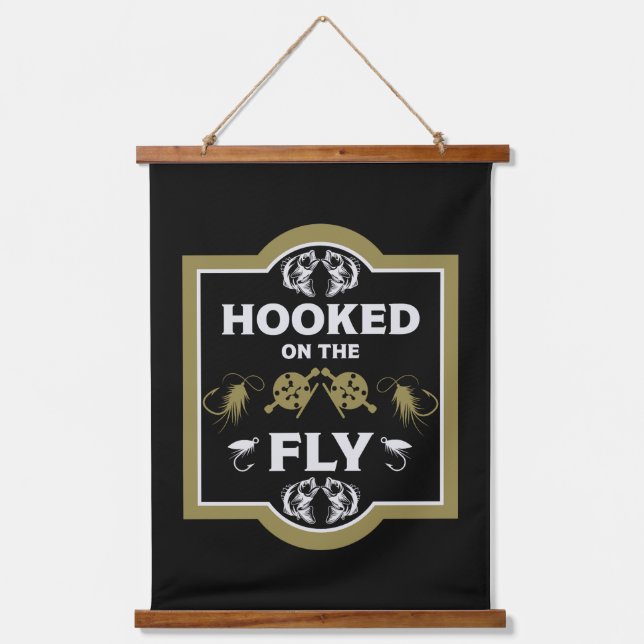 Fly Fishing Canada Hanging Tapestry (Front)