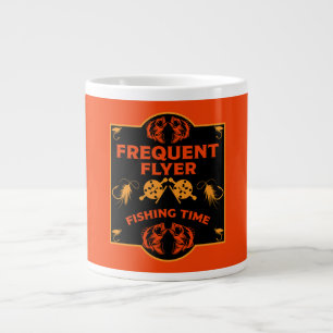 Fly Fishing Canada Large Coffee Mug