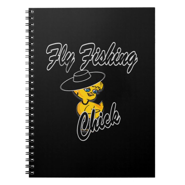 Fly Fishing Chick #4 Notebook (Front)