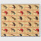 Fly Fishing Christmas Wrapping Paper. Fishermen