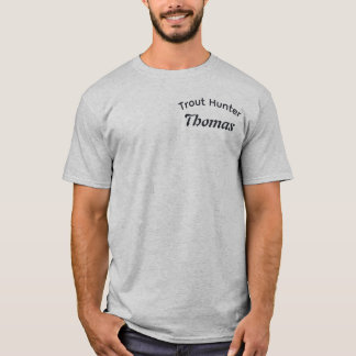Fly fishing "Curiosity Catches Brighter Fish" T-Shirt