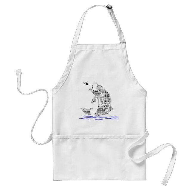 Fly Fishing Custom Gifts & Novelties Standard Apron (Front)