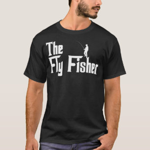 Fly Fishing Father Outdoor Sportsman Fisherman Mem T-Shirt
