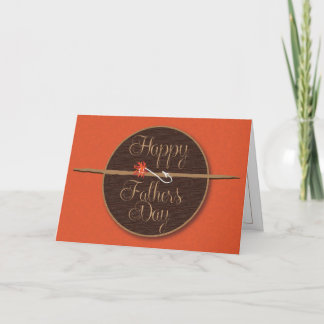 Fly Fishing Father's Day Card
