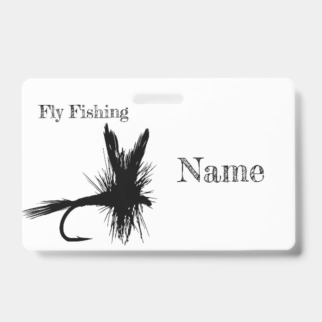 Fly Fishing Fly Thunder_Cove Badge (Front)