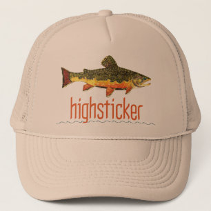 Fly Fishing Highsticker Trucker Hat
