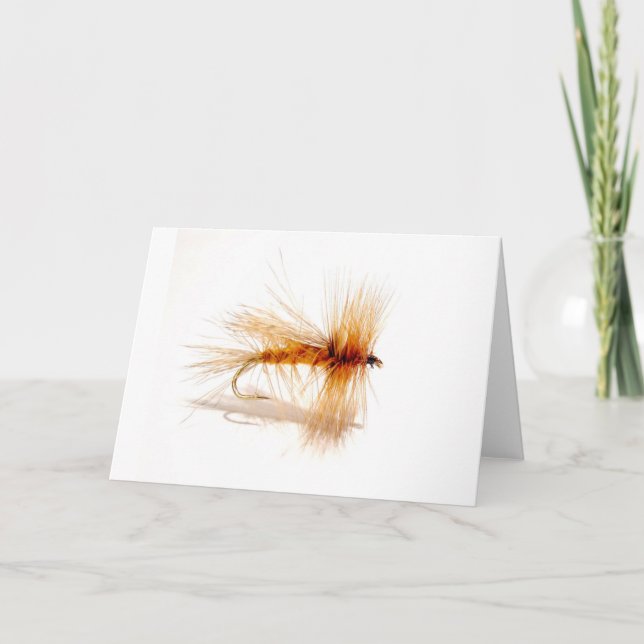 Fly Fishing Hook Card (Front)