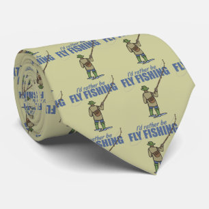 Fly Fishing in Waders Tie