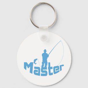 Fly fishing keychain