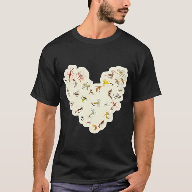 Fly Fishing Love T-Shirt (Front)