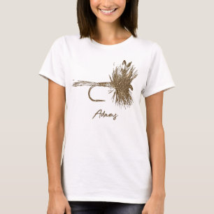 Fly Fishing Lure Adams Vintage T-Shirt