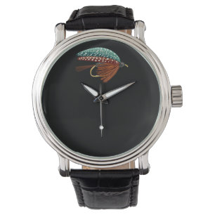 Fly Fishing Lure Classic Angler Style Watch