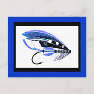 Fly Fishing Lure graphic Invitation
