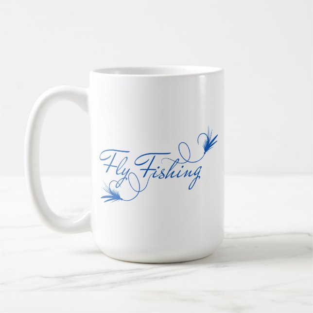 Fly Fishing Mug (Left)