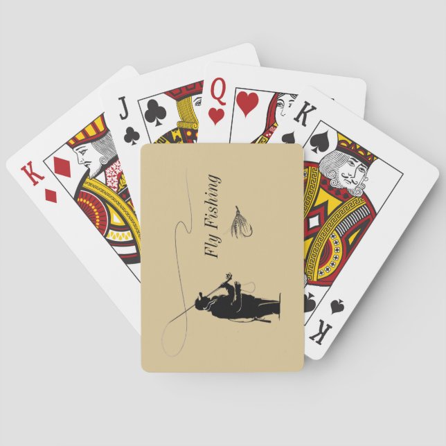 Fly Fishing Playing Cards (Back)