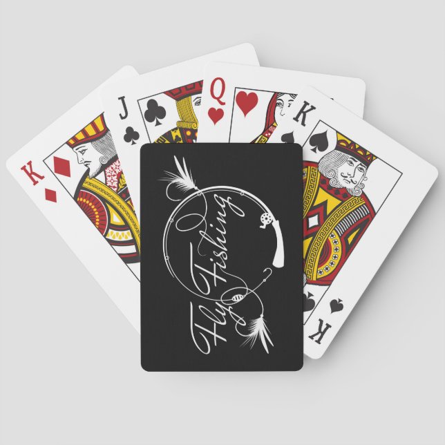 "Fly Fishing Playing Cards (Back)