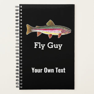 Fly Fishing Rainbow Trout Personalize Planner