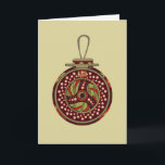 Fly Fishing Reel Christmas Holiday Card<br><div class="desc">This item is one-of-a-kind! It features the beautifully coloured art of a fly fishing reel. If you love fly fishing, you'll love it!. It also makes a great for Christmas, Birthday, Fathers Day, Mothers Day, ANY day of the year. This same art is also available on hundreds of other items...</div>