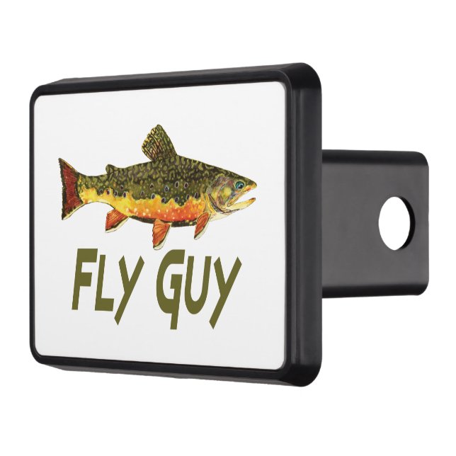 Fly Fishing Trailer Hitch Cover (Left)