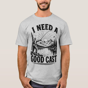 Fly Fishing Trout Angler Gift Vintage Fishing T-Shirt