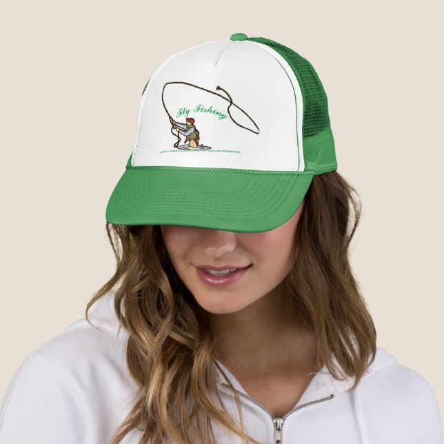 "Fly Fishing" Trucker Hat (In Situ)