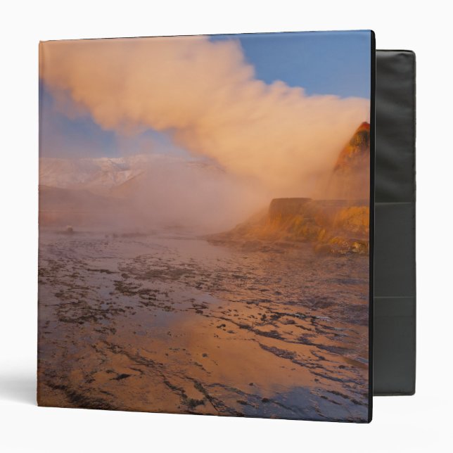 Fly Geyser in the Black Rock Desert Binder (Front/Inside)