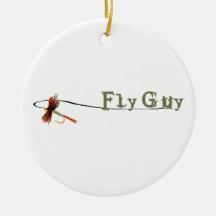 Fly Guy 2 Ceramic Ornament