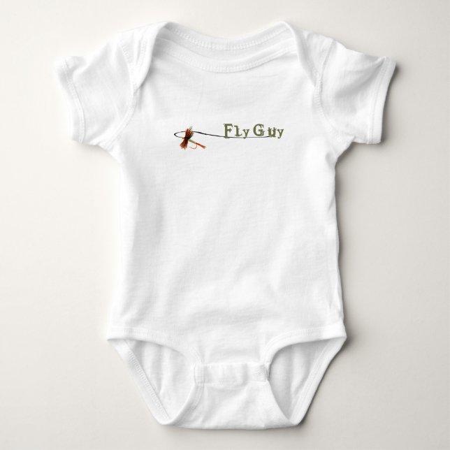 Fly Guy Baby Bodysuit (Front)