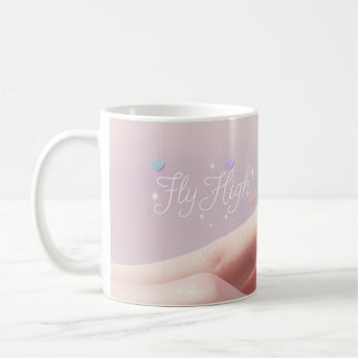 Fly High Butterfly On Finger Coffee Mug
